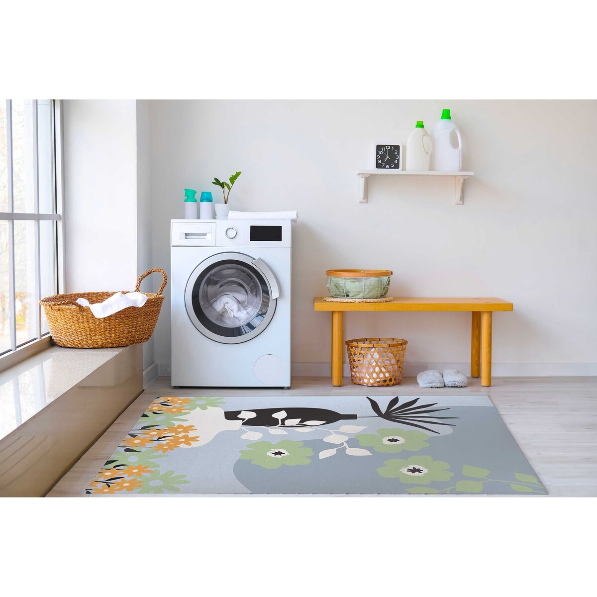 STILL SKY Laundry Mat By Kavka Designs
