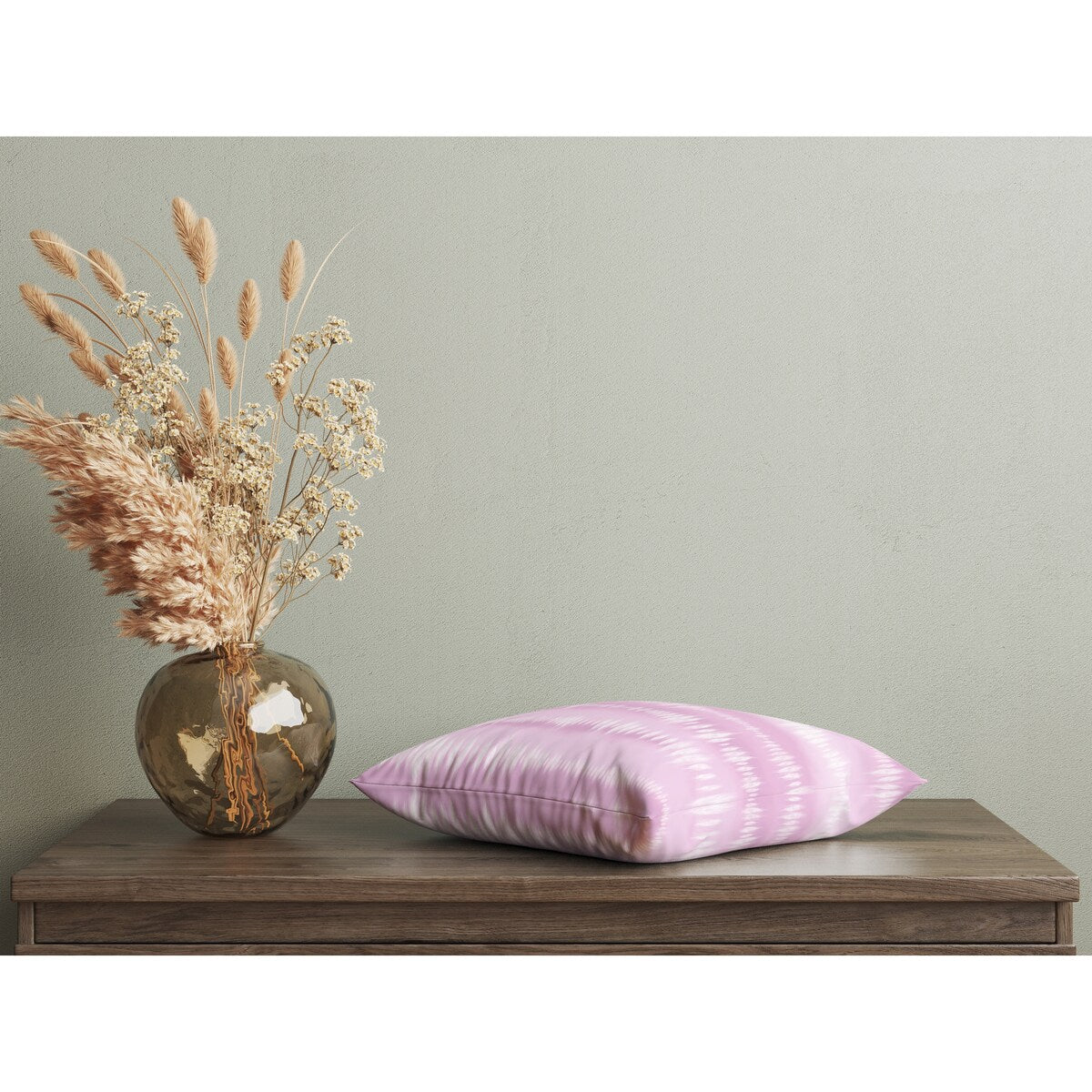 STRIPED TIE DYE LAVENDER Accent Pillow by Kavka Designs