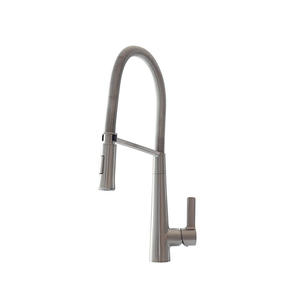 STYLISH Kitchen Faucet,One Handle,Brushed Nickel, Pull down, K108B - 19" x 7,12"