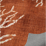 SULTANA BURNT ORANGE DESTRESSED Area Rug by Kavka Designs