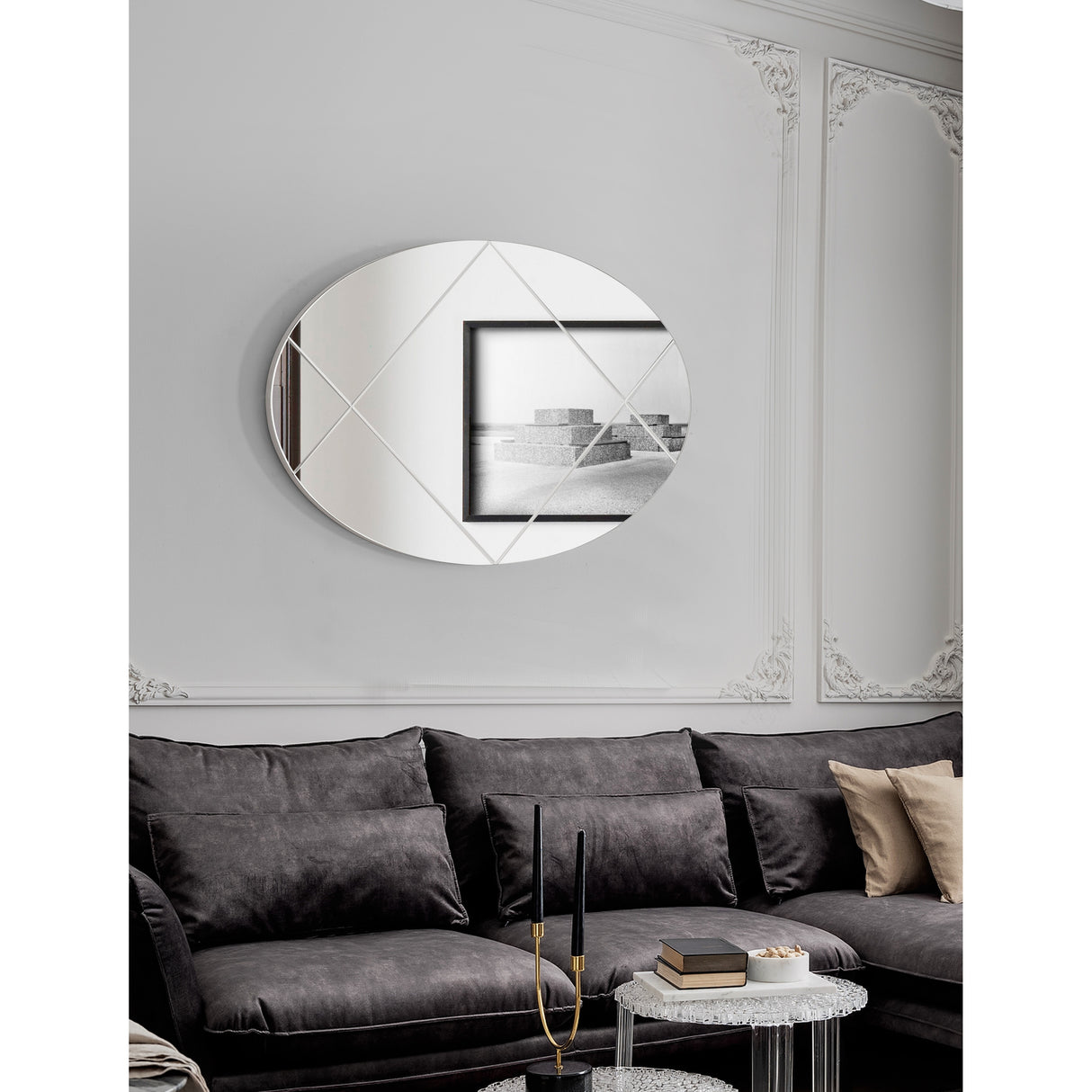 SUNSET Decorative Mirror 36 x24 Inches