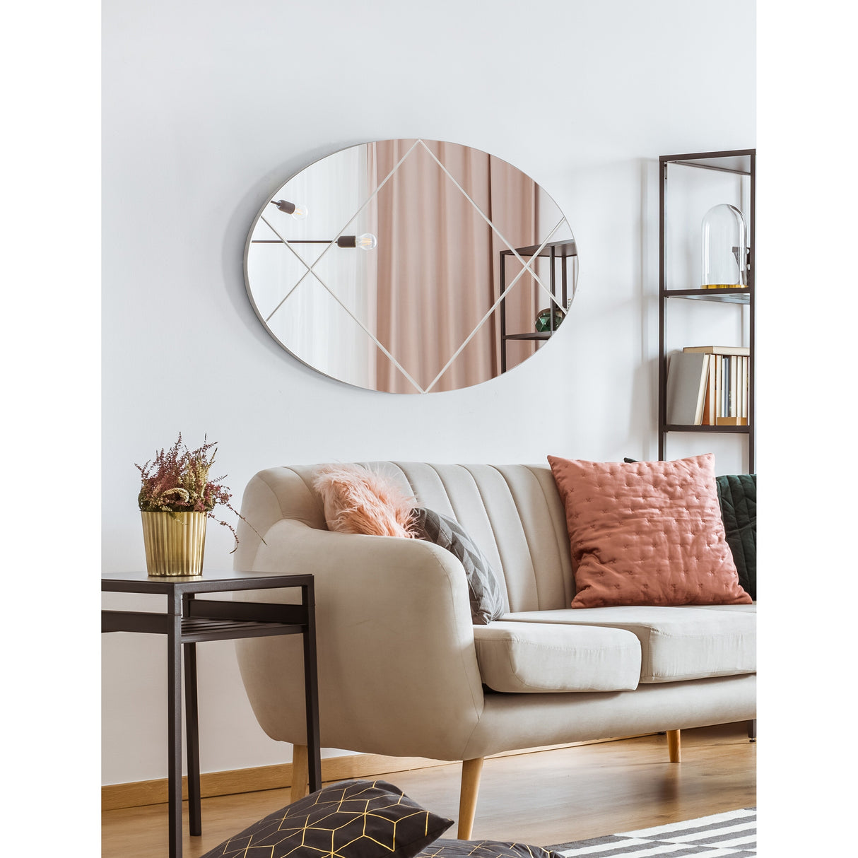 SUNSET Decorative Mirror 36 x24 Inches