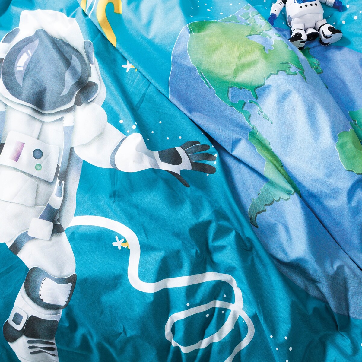 SUSSEXHOME Cosmos In Sky Twin Size Duvet Cover Set, Hypoallergenic