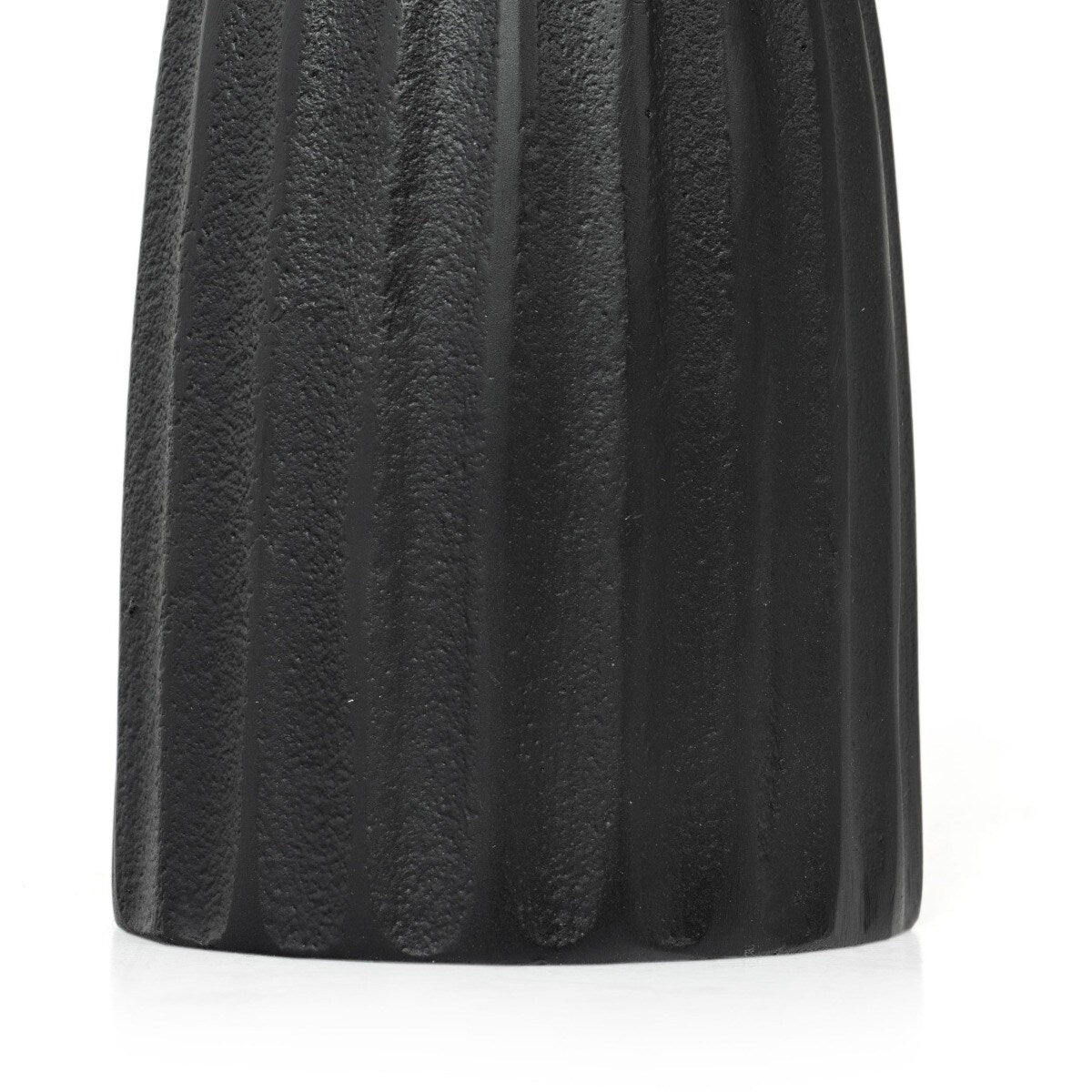 Sabella Black and Gold Metal Candle Holder