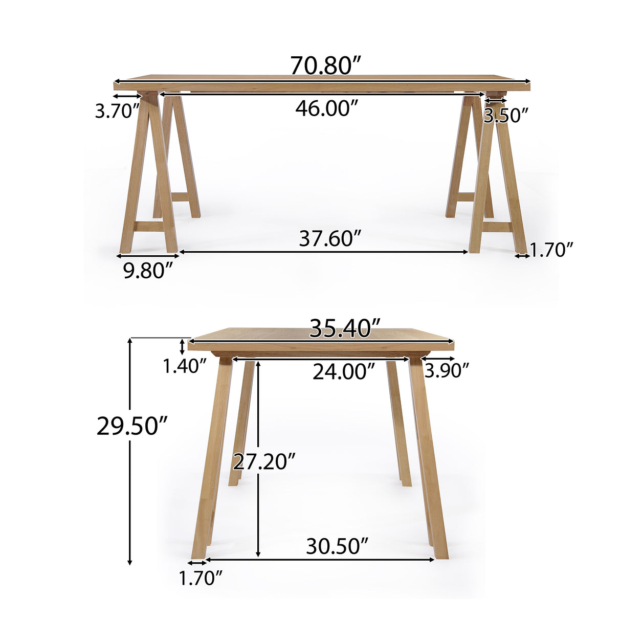 Sabine Farmhouse 7 Piece Wood Dining Set by Christopher Knight Home