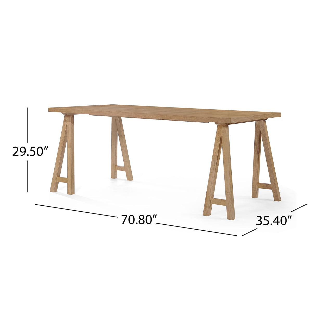 Sabine Farmhouse 7 Piece Wood Dining Set by Christopher Knight Home