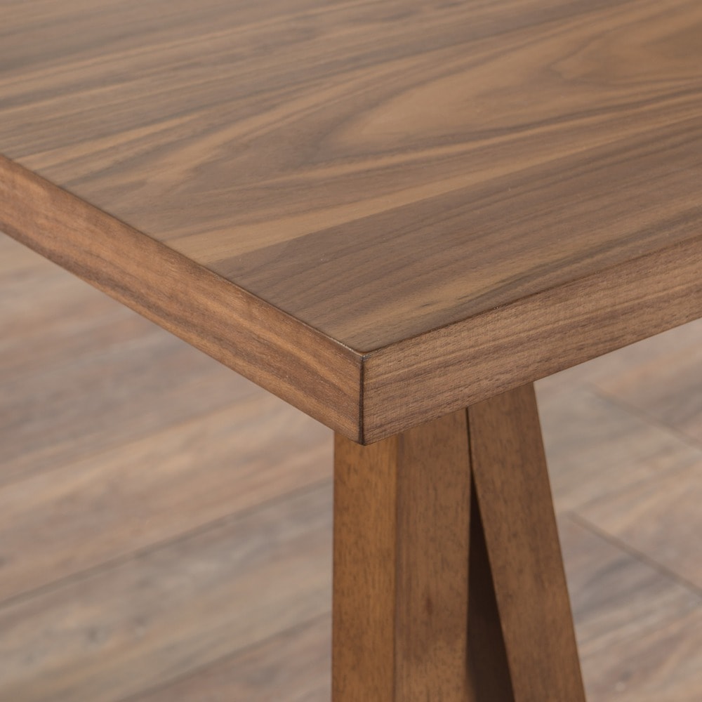 Sabine Rectangle Wood Farmhouse Dining Table by Christopher Knight Home