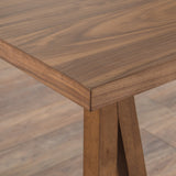 Sabine Rectangle Wood Farmhouse Dining Table by Christopher Knight Home