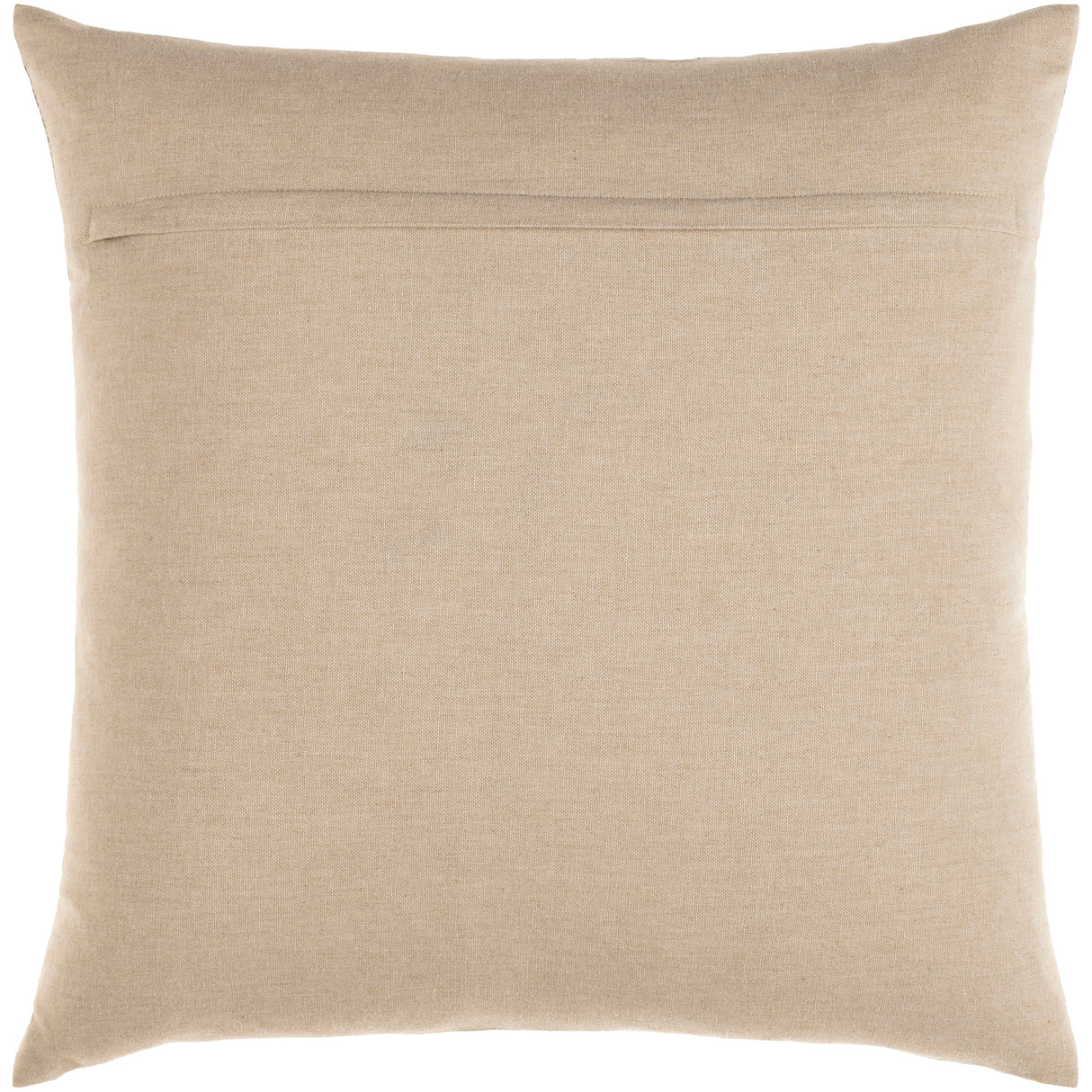 Sachine Modern Oatmeal and Black Cotton Throw Pillow