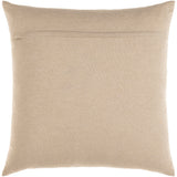 Sachine Modern Oatmeal and Black Cotton Throw Pillow