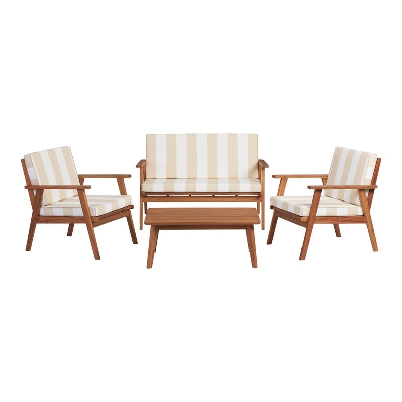 Saco Outdoor Striped Chat Set