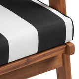Saco Outdoor Striped Chat Set