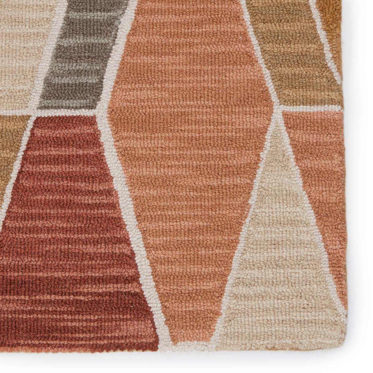 Sade Handmade Geometric Area Rug