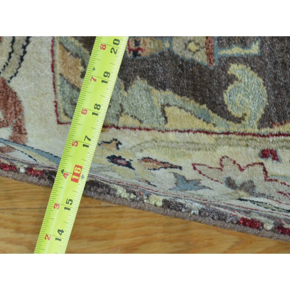 Safavid Dynasty Design Pure Wool Hand Knotted Oriental Rug