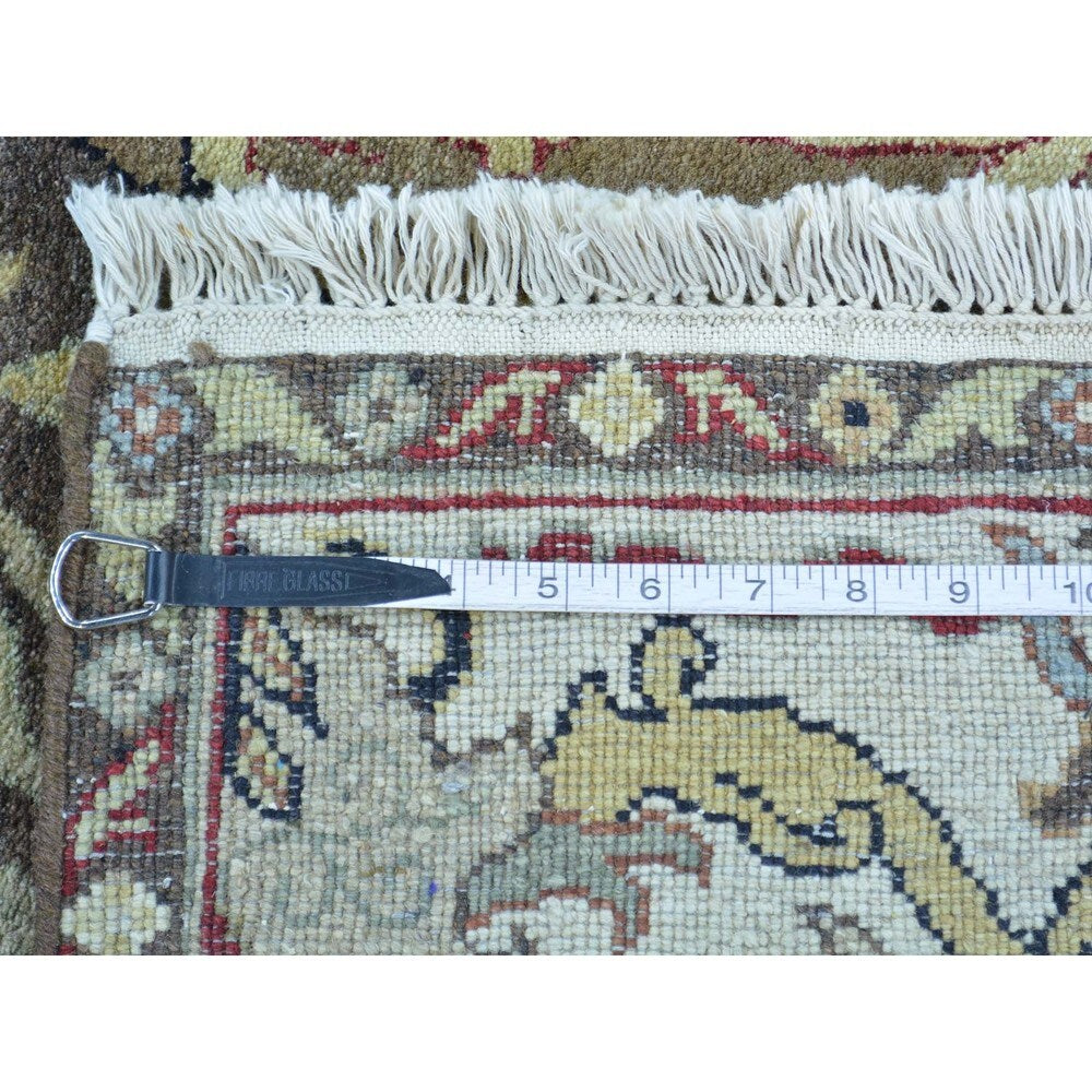 Safavid Dynasty Design Pure Wool Hand Knotted Oriental Rug