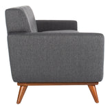 SAFAVIEH Couture Opal Linen Tufted Sofa. - 89.8" W x 33.1" L x 32.7" H
