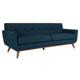 SAFAVIEH Couture Opal Linen Tufted Sofa. - 89.8" W x 33.1" L x 32.7" H