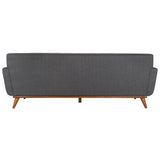 SAFAVIEH Couture Opal Linen Tufted Sofa. - 89.8" W x 33.1" L x 32.7" H