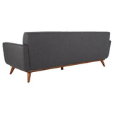 SAFAVIEH Couture Opal Linen Tufted Sofa. - 89.8" W x 33.1" L x 32.7" H