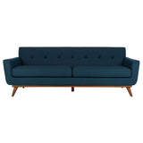 SAFAVIEH Couture Opal Linen Tufted Sofa. - 89.8" W x 33.1" L x 32.7" H