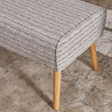 Safire Mid Century Boho Fabric Ottoman by Christopher Knight Home