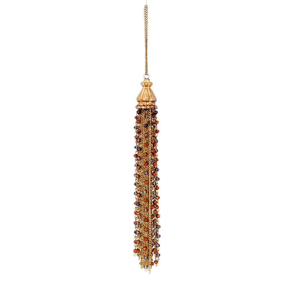Sage & Co. 12-inch Bead Tassel Ornament