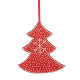 Sage & Co Sage & Co. Wood Toole Paint Christmas Tree Ornament (12 Pack)