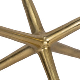 Sagebrook Home 18"H Metal Solid Color Geometric Decorative Jack - 18" x 18" x 18"