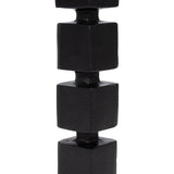 Sagebrook Home Aluminum Stacked Pedestal Accent Table