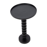 Sagebrook Home Aluminum Stacked Pedestal Accent Table