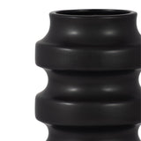 Sagebrook Home Ceramic Three Tiered Cylinder Contemporary Abstract Vase
