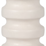 Sagebrook Home Ceramic Three Tiered Cylinder Contemporary Abstract Vase