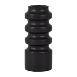 Sagebrook Home Ceramic Three Tiered Cylinder Contemporary Abstract Vase