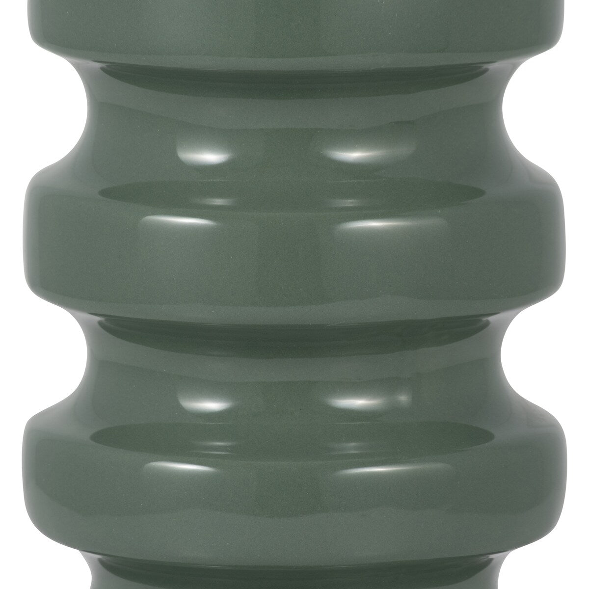 Sagebrook Home Ceramic Three Tiered Cylinder Contemporary Abstract Vase