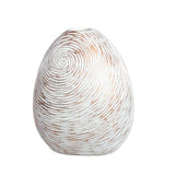 Sagebrook Home Ceramic Vase, Blue/White