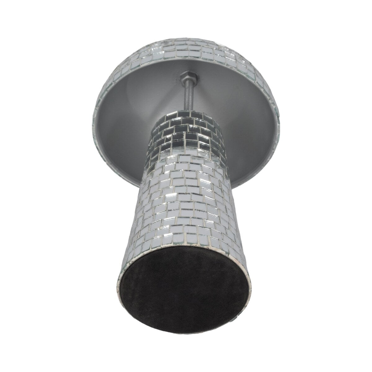 Sagebrook Home Mosaic Mushroom, Silver