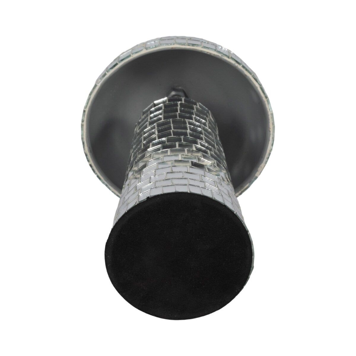 Sagebrook Home Mosaic Mushroom, Silver
