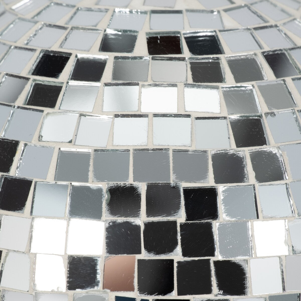Sagebrook Home Mosaic Mushroom, Silver