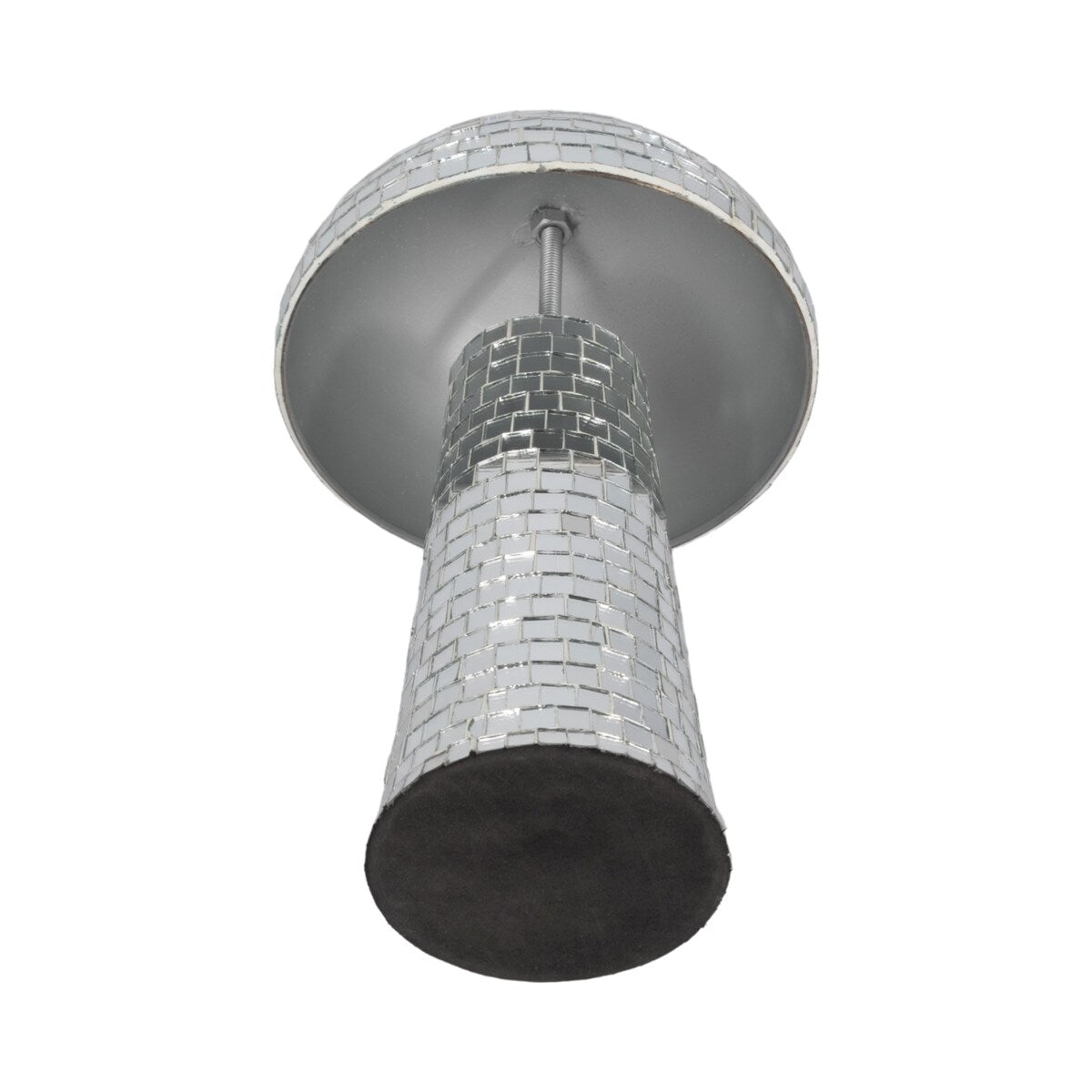 Sagebrook Home Mosaic Mushroom, Silver
