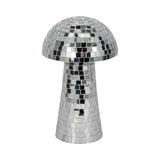 Sagebrook Home Mosaic Mushroom, Silver
