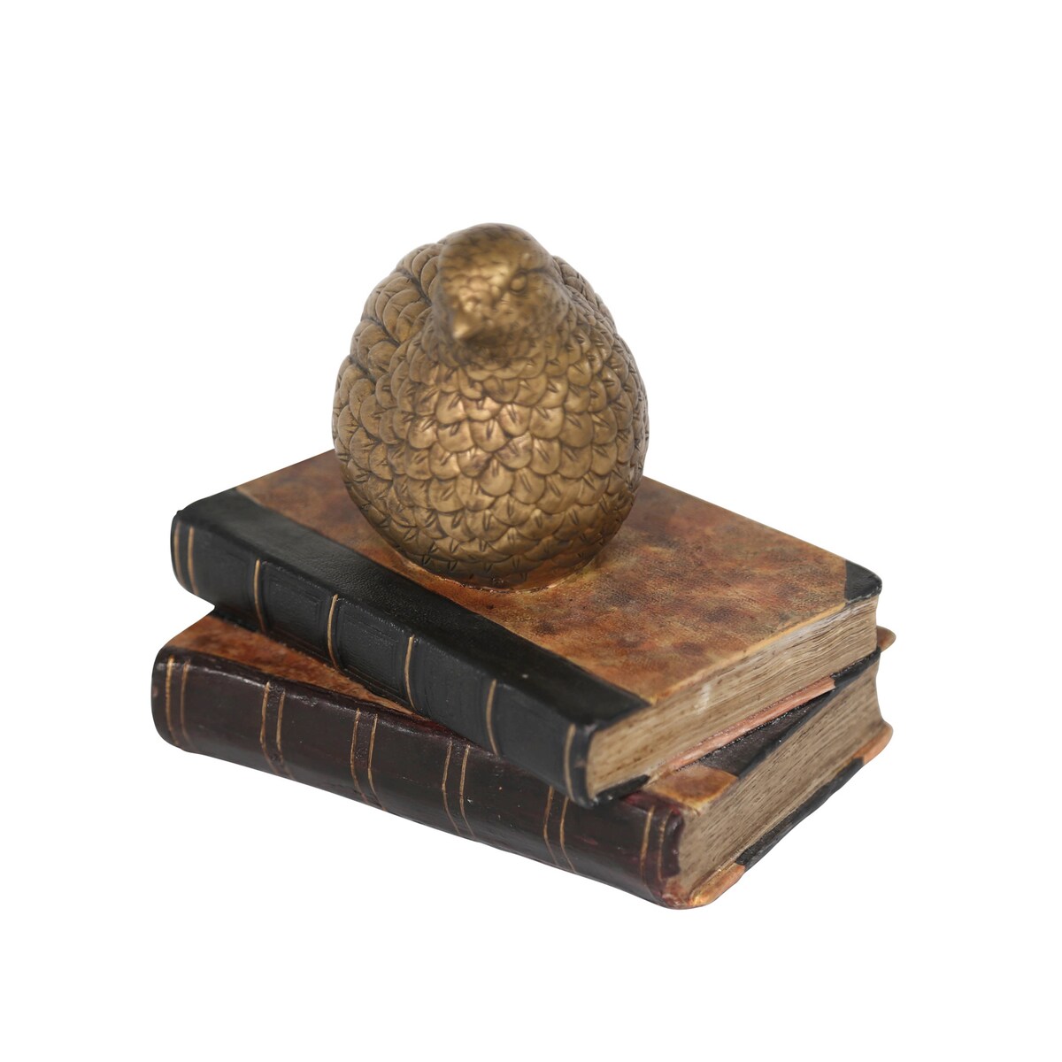 Sagebrook Home Resin Bird On Books Decorative Object - 7.25" x 5.5" x 6.5"