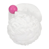 Sagebrook Home White Polyresin 13" Greek God Head Sculpture with Bubble Gum Accent - 8" x 9" x 13"