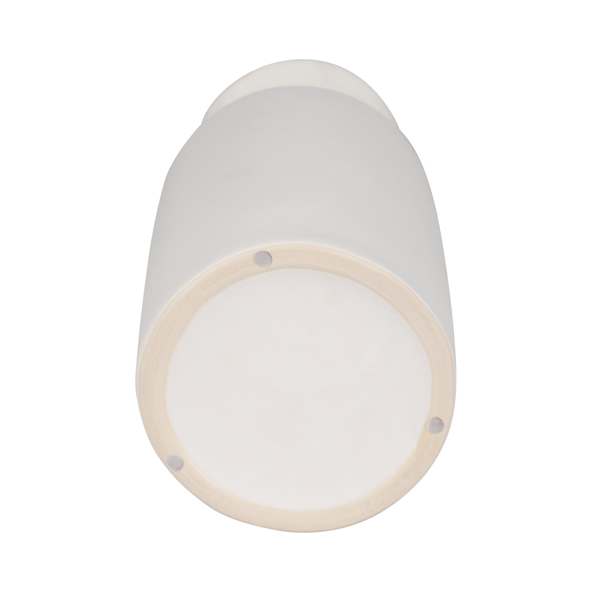 Sagebrook Home White Solid Color Ceramic Tall Slim Vase