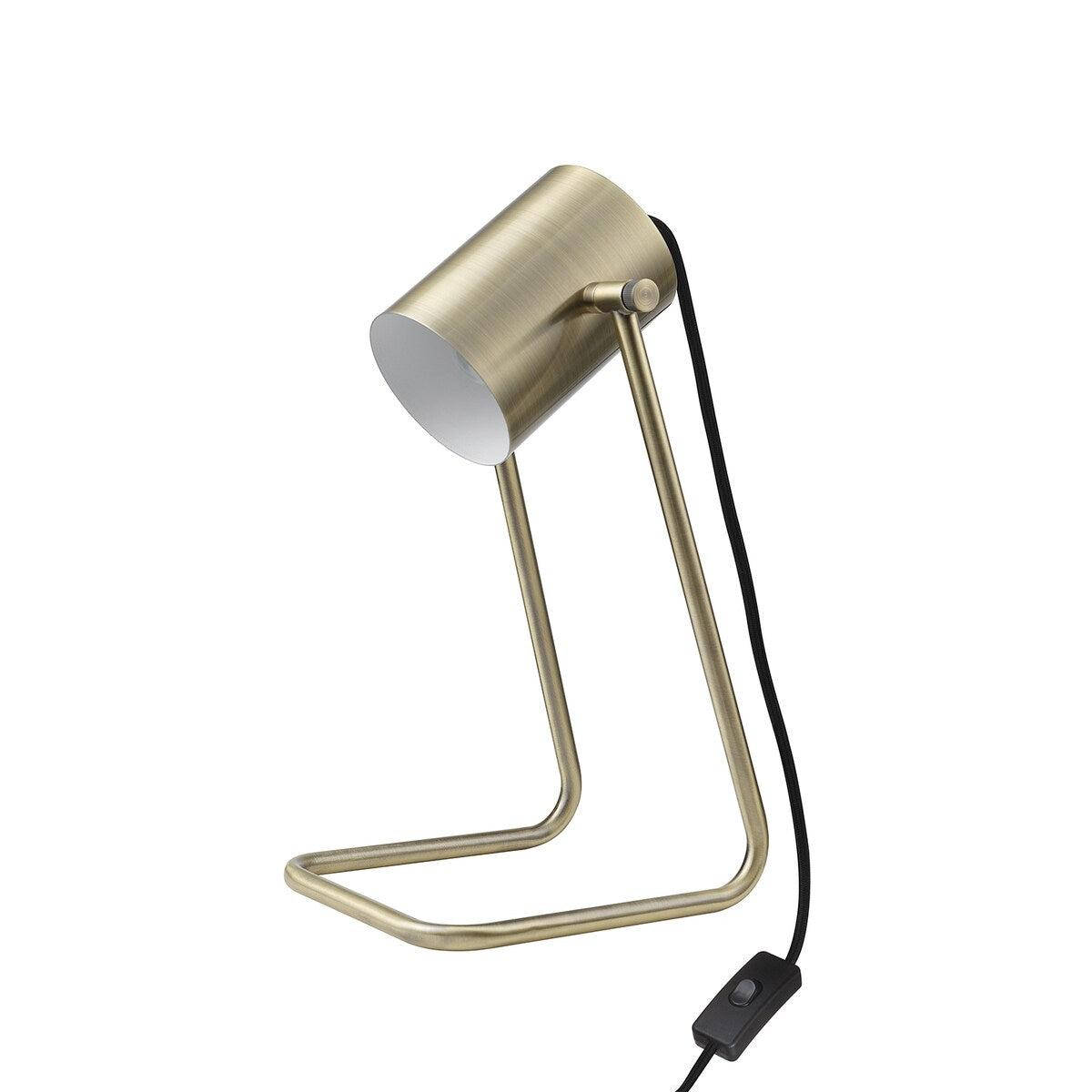 Sahara 14" Matte Brass Swing Shade Desk Lamp - one size