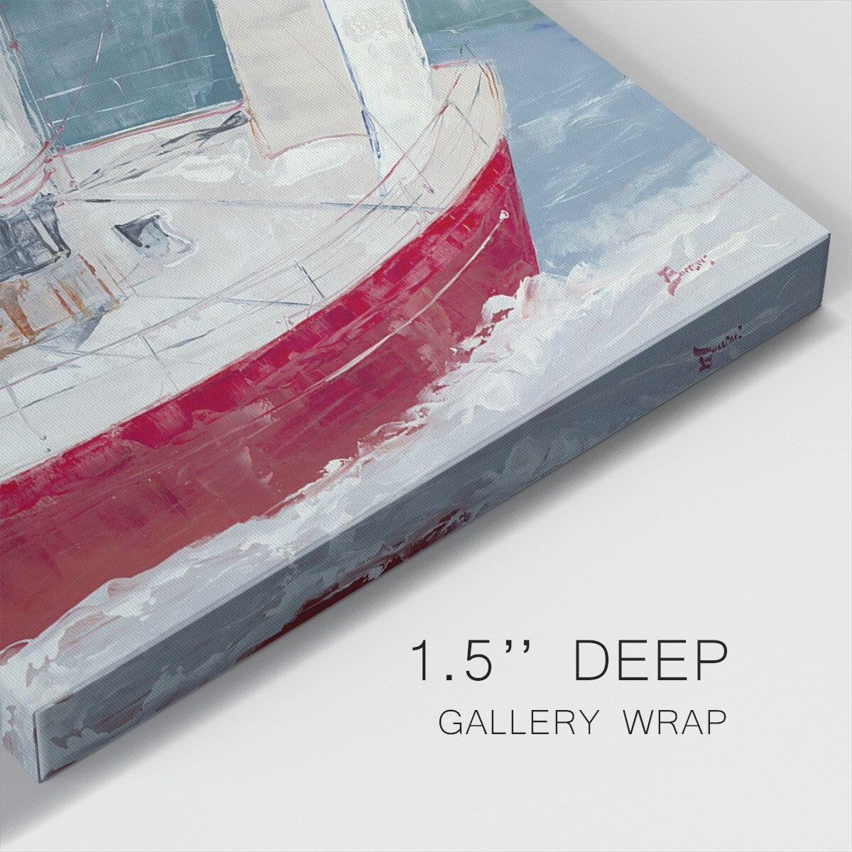 Sail To 2-Gallery Wrapped Canvas