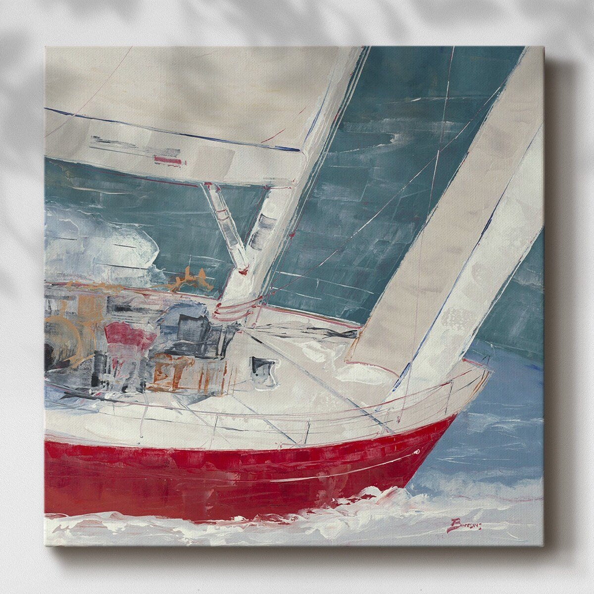 Sail To 2-Gallery Wrapped Canvas