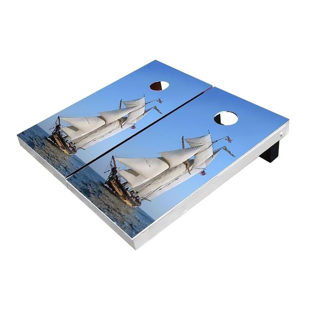 Sailing Boat Cornhole Boards
