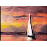 Sailing at Sunset By Studio Arts Canvas Art Print
