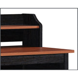 Saint Birch Finley Teak 47-inch Writing Desk with Hutch