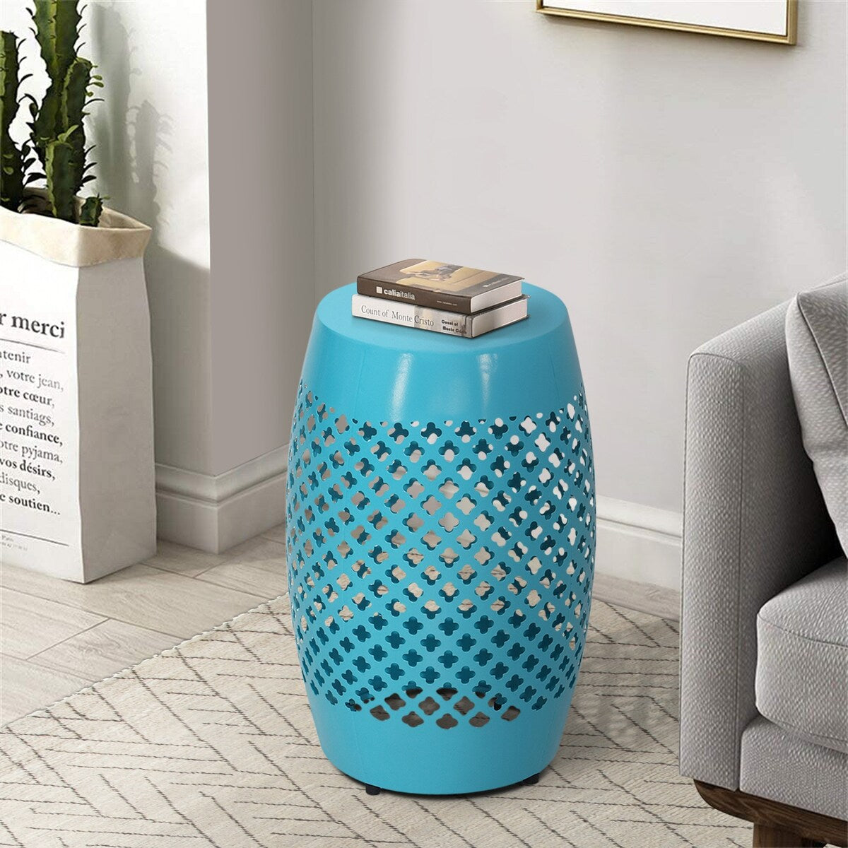 Saint Birch Metal Side Table